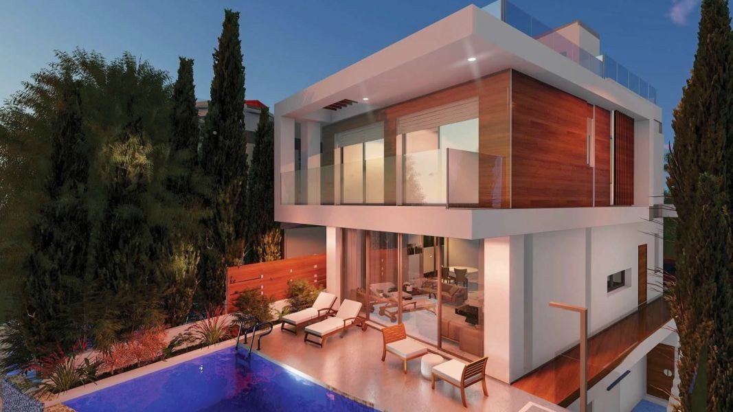Sea front luxury villa in Paphos
