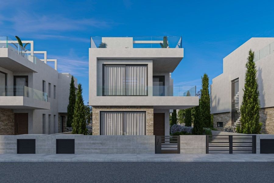 Villa by the sea in tourist area of Paphos