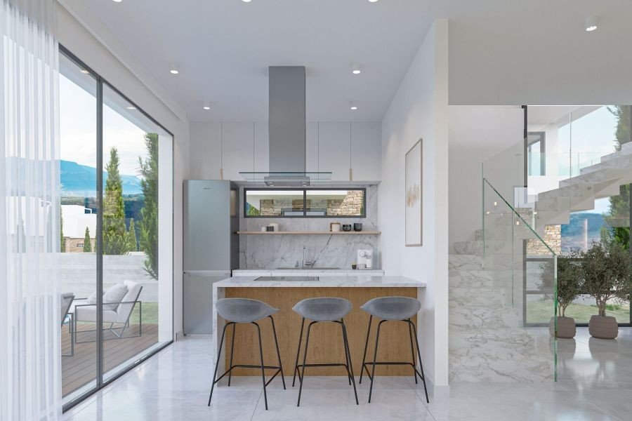 Villa by the sea in tourist area of Paphos