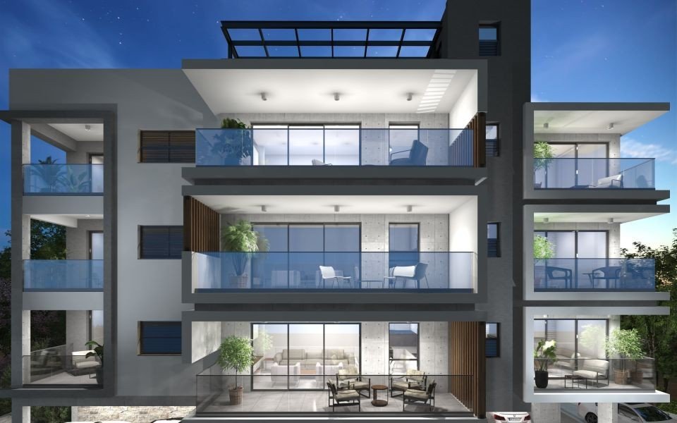 Flat 500 m from beach in Kato Paphos