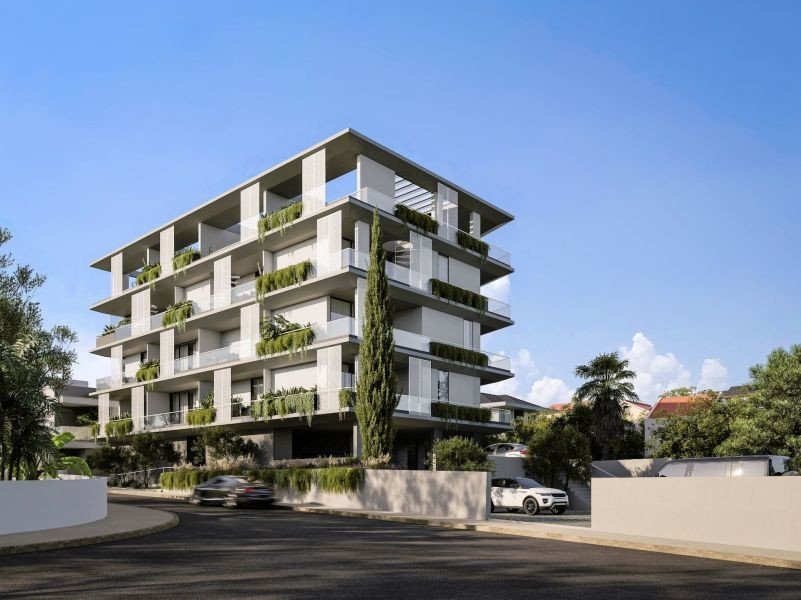 Apartment mit Meer-/Bergblick in Limassol