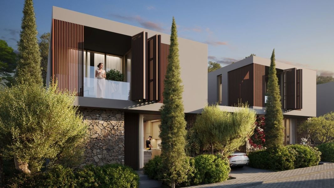 House in coastal gated resort in Paphos