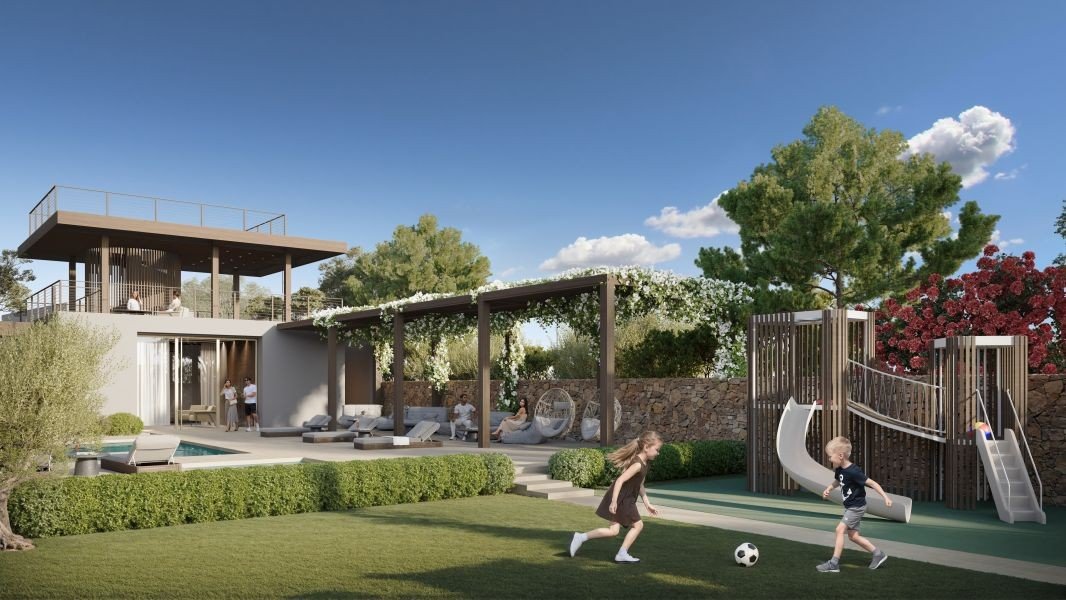 House in coastal gated resort in Paphos