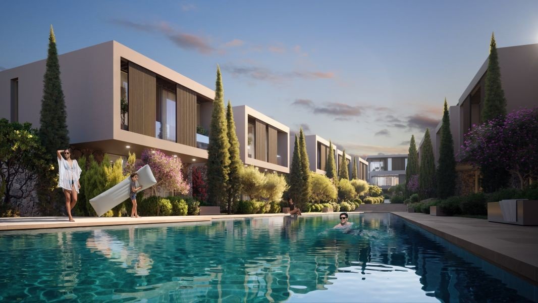 House in coastal gated resort in Paphos