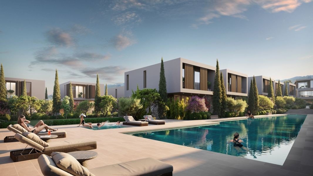 House in coastal gated resort in Paphos
