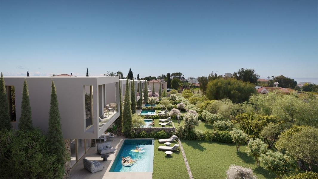 House in coastal gated resort in Paphos