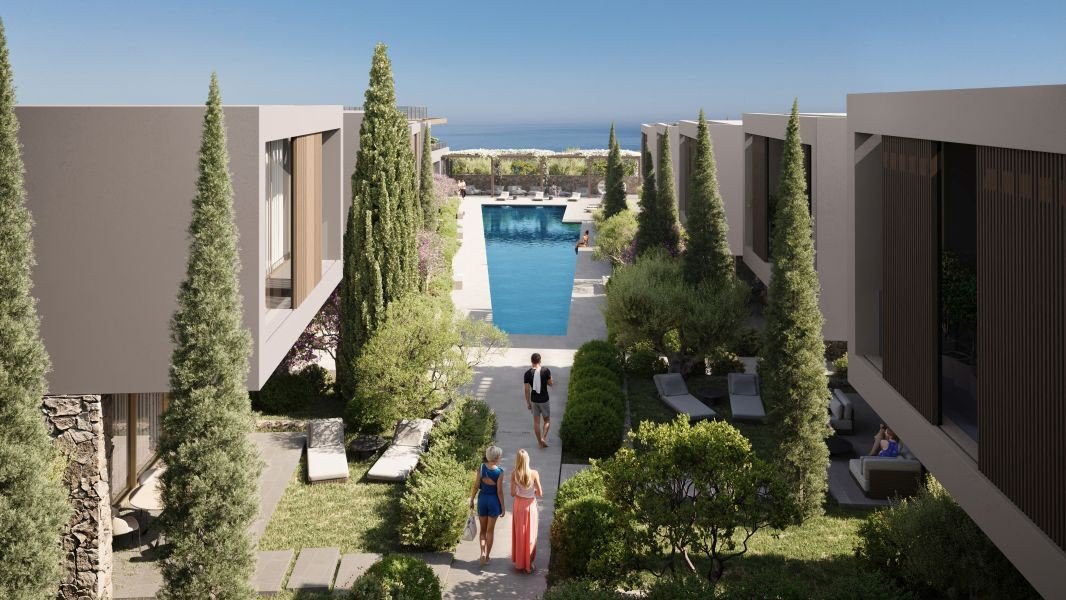 House in coastal gated resort in Paphos