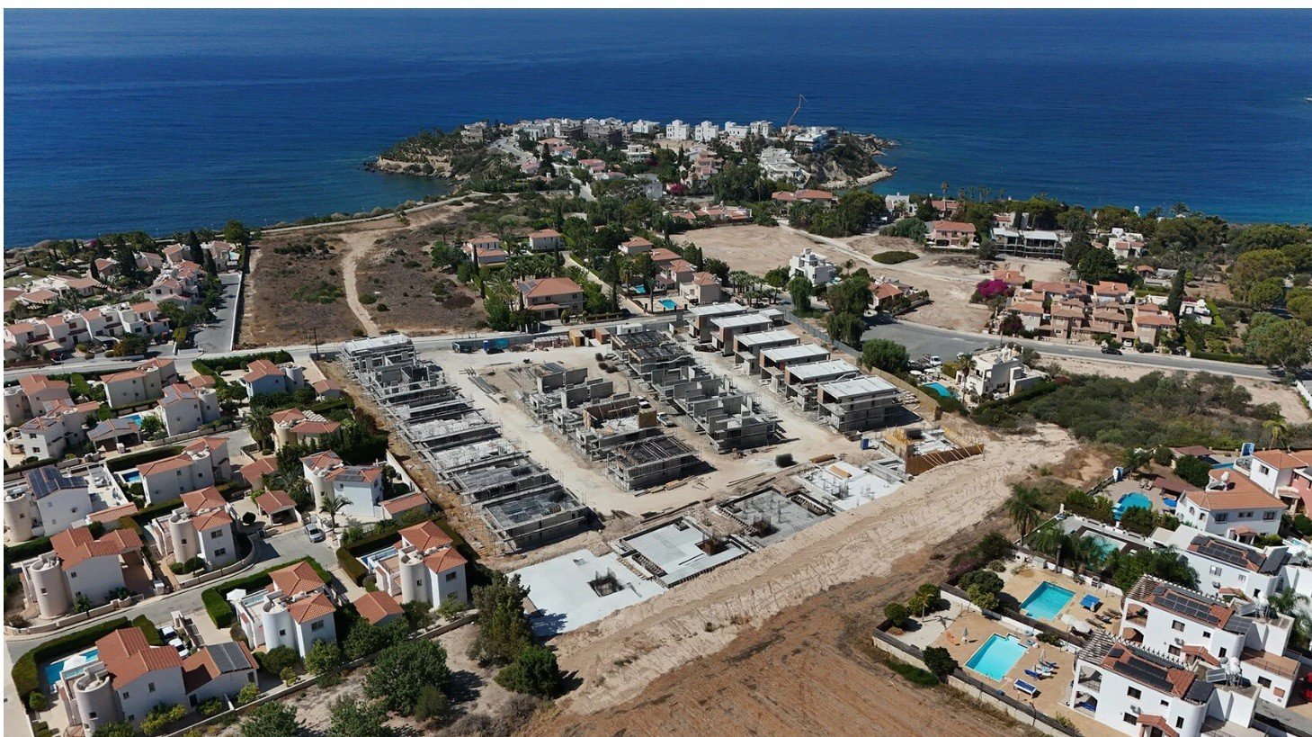 House in coastal gated resort in Paphos