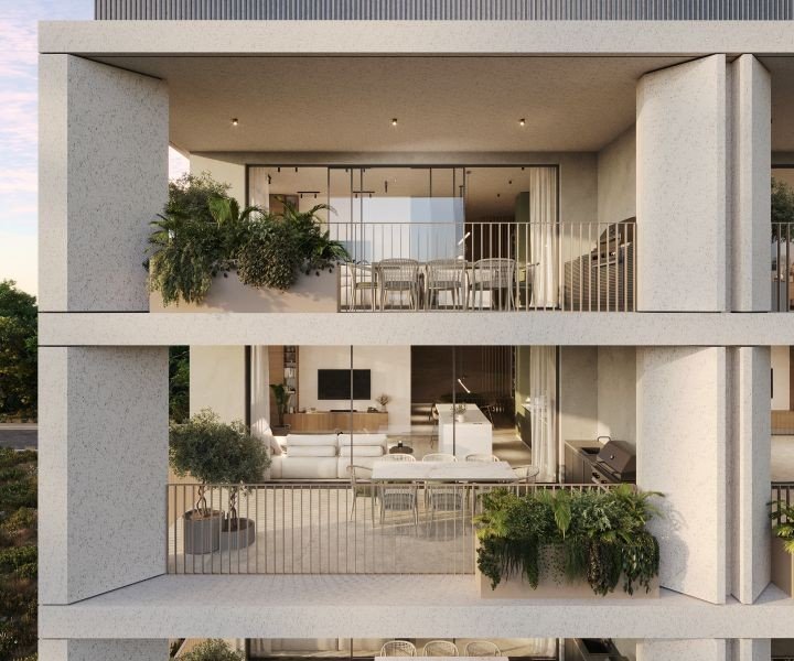 Studio in complex with offices&flats in Paphos