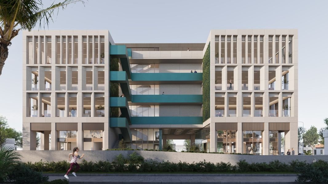 Flat in complex with offices in Paphos