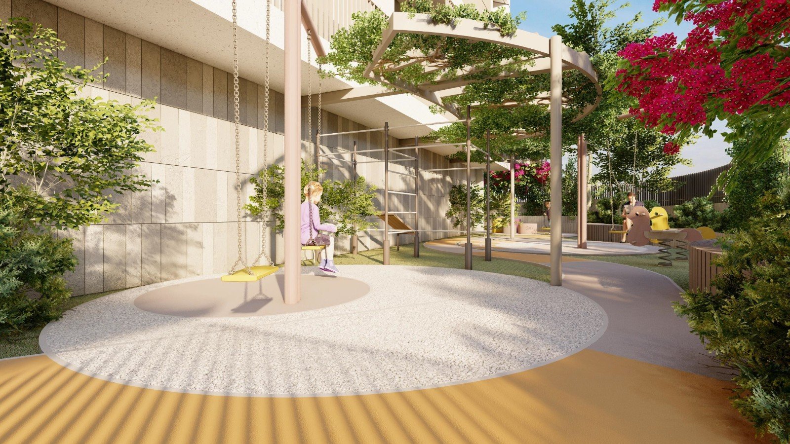 Flat in complex with offices in Paphos
