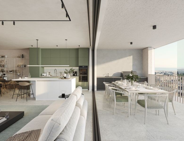 Flat in complex with offices in Paphos