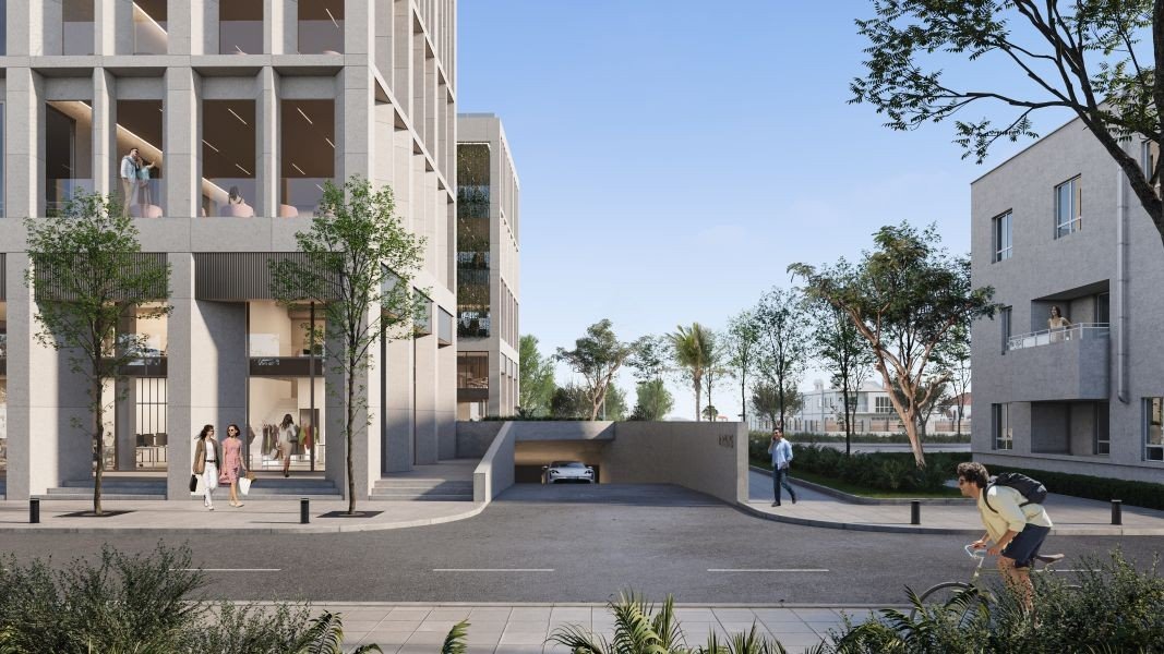 Flat in complex with offices in Paphos
