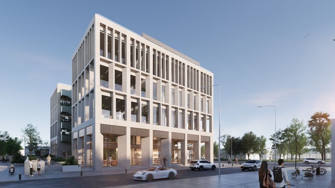 Flat in complex with offices in Paphos