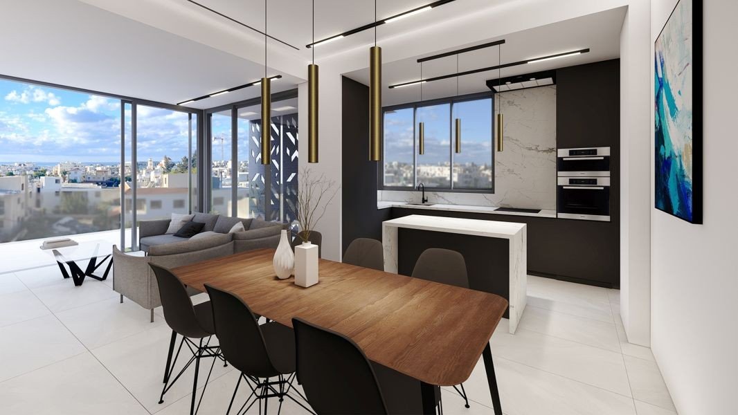 Penthouse mit privatem Pool in der Stadt