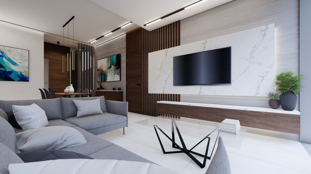 Penthouse mit privatem Pool in der Stadt