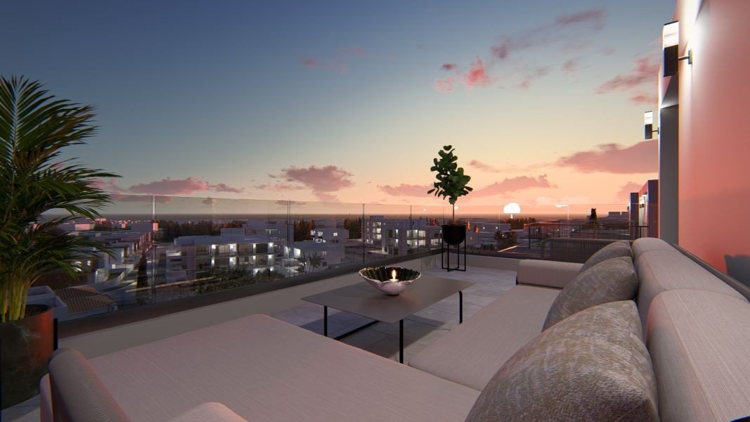 Villa in complex with pool in Paphos