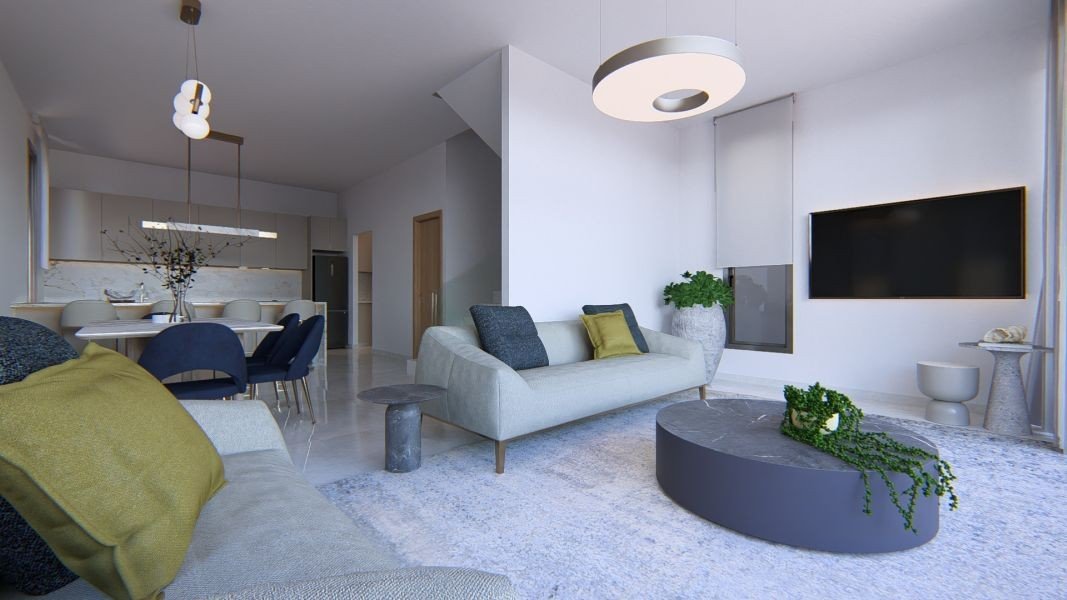 Villa in complex with pool in Paphos