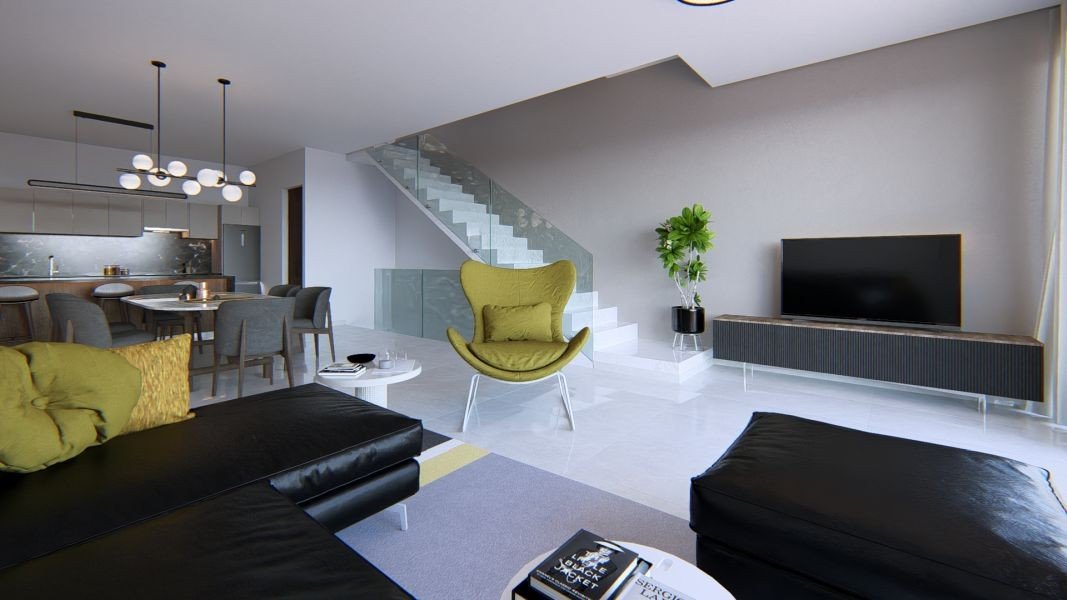 Villa in complex with pool in Paphos