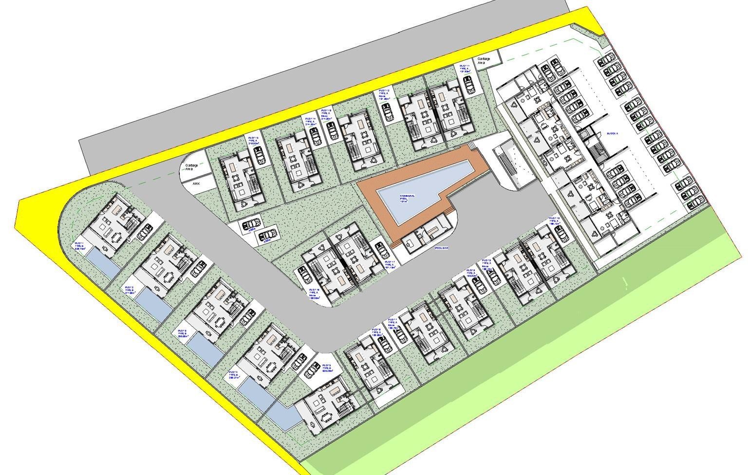 Wohnung in einer abgeschlossenen Anlage mit vielen Einrichtungen in Paphos