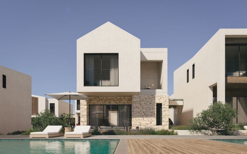 House in gated complex with many facilities in Paphos