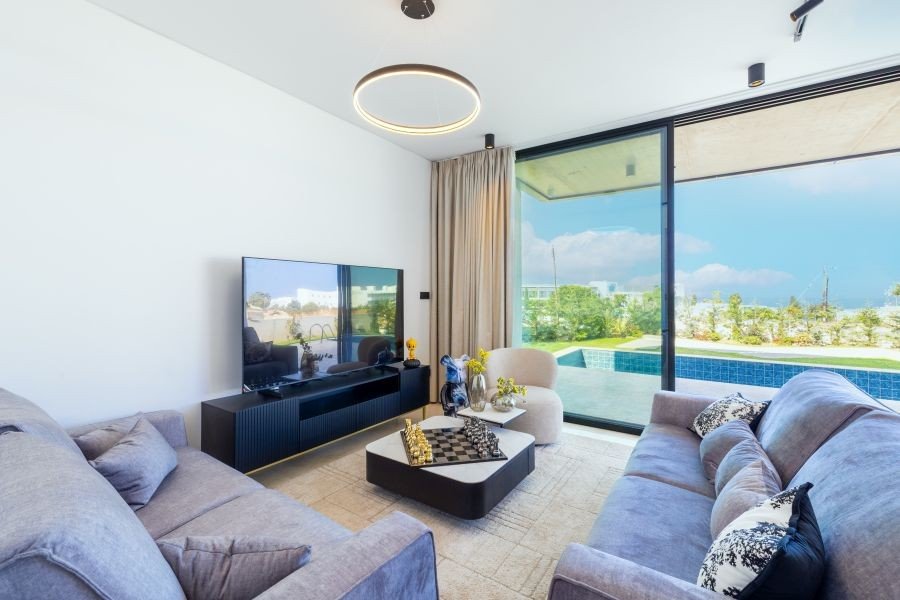 Villa mit Meerblick nahe am Meer in Paphos