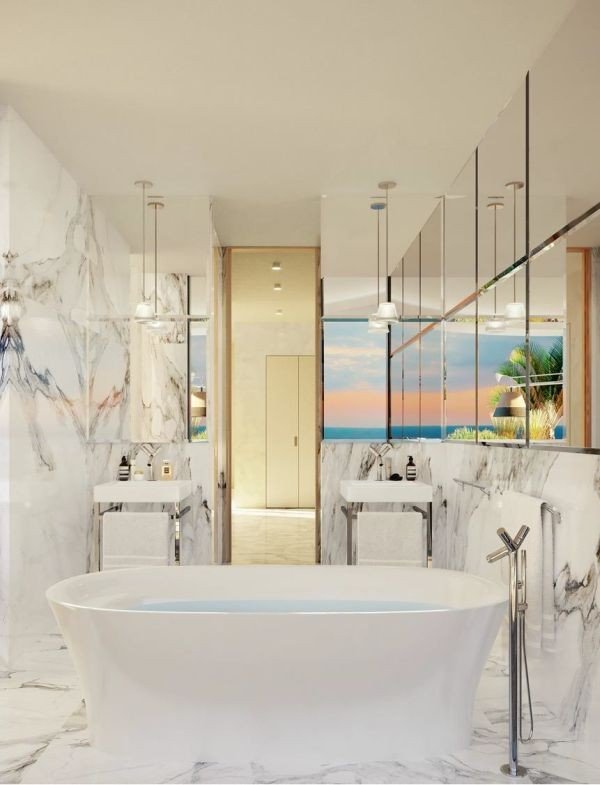 Villa in 5*-Beach-Club-Komplex in Limassol
