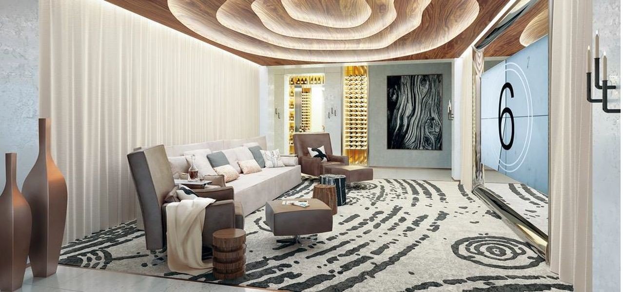 Villa in 5*-Beach-Club-Komplex in Limassol