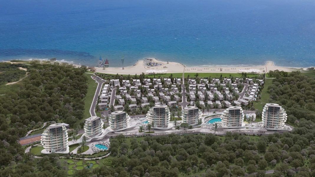 Wohnung in 5*-Beach-Club-Komplex in Limassol