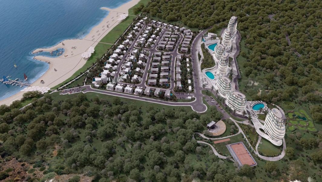 Wohnung in 5*-Beach-Club-Komplex in Limassol