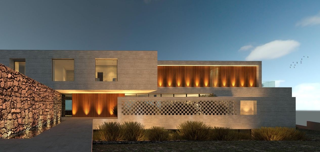 Villa mit Meer- &Bergblick in Limassol