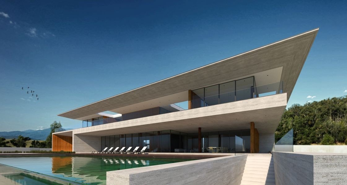 Villa mit Meer- &Bergblick in Limassol