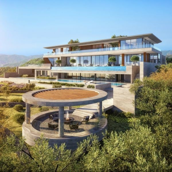 Villa mit Meer- &Bergblick in Limassol
