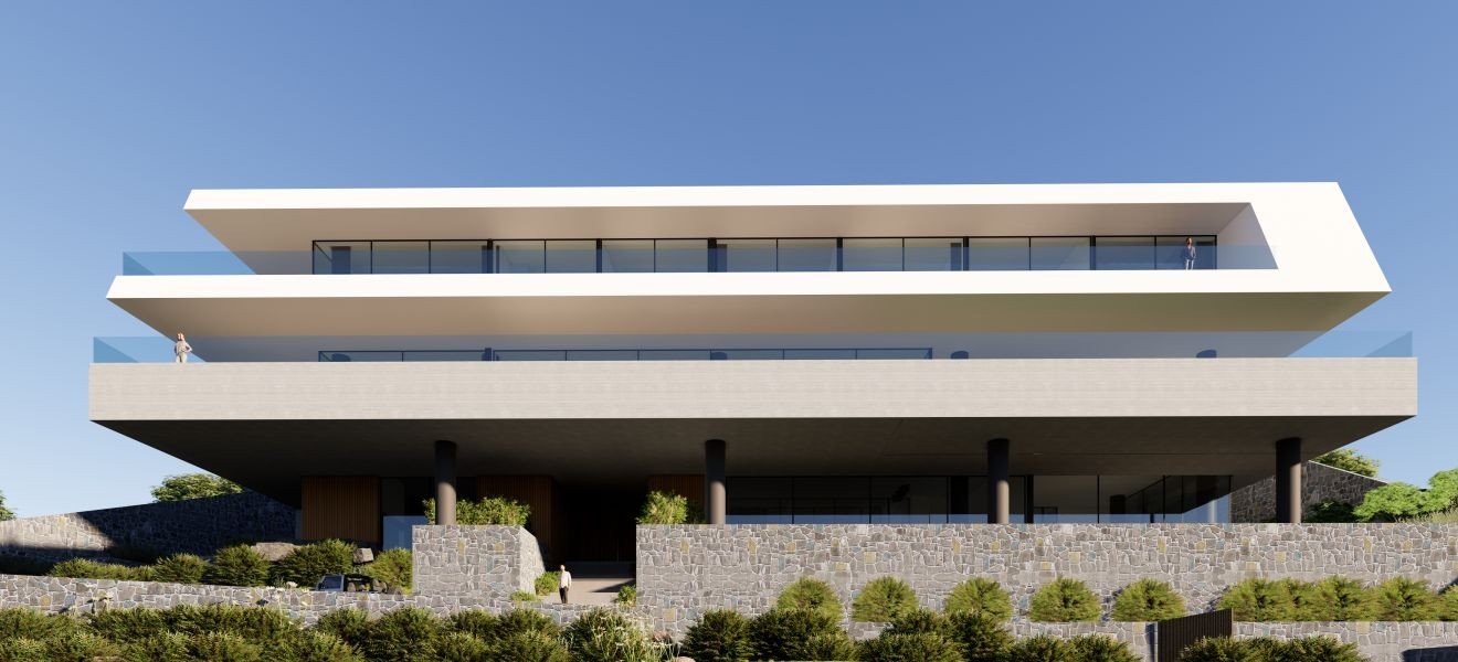 Villa mit Meer- &Bergblick in Limassol