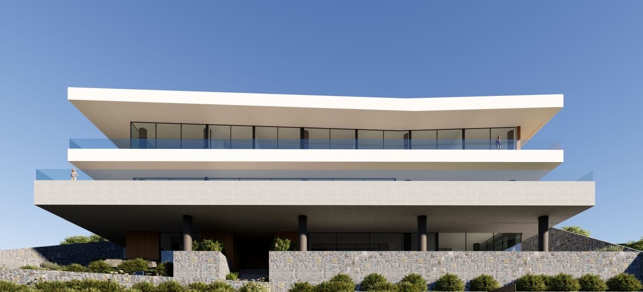 Villa mit Meer- &Bergblick in Limassol