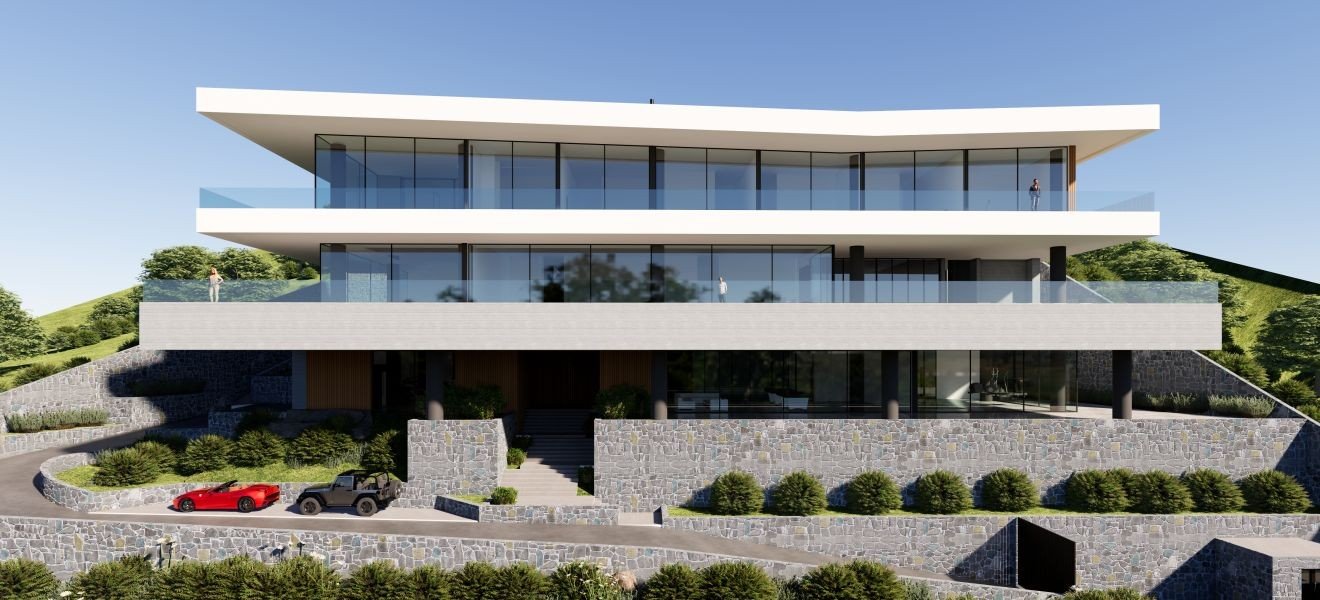 Villa mit Meer- &Bergblick in Limassol