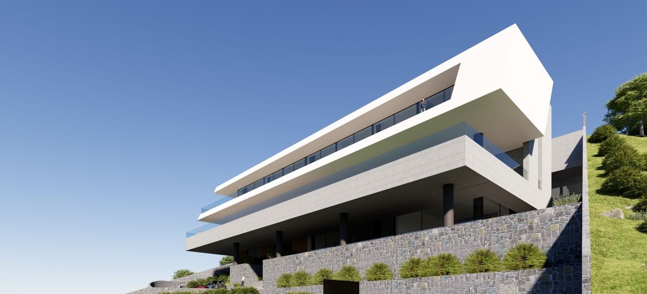 Villa mit Meer- &Bergblick in Limassol