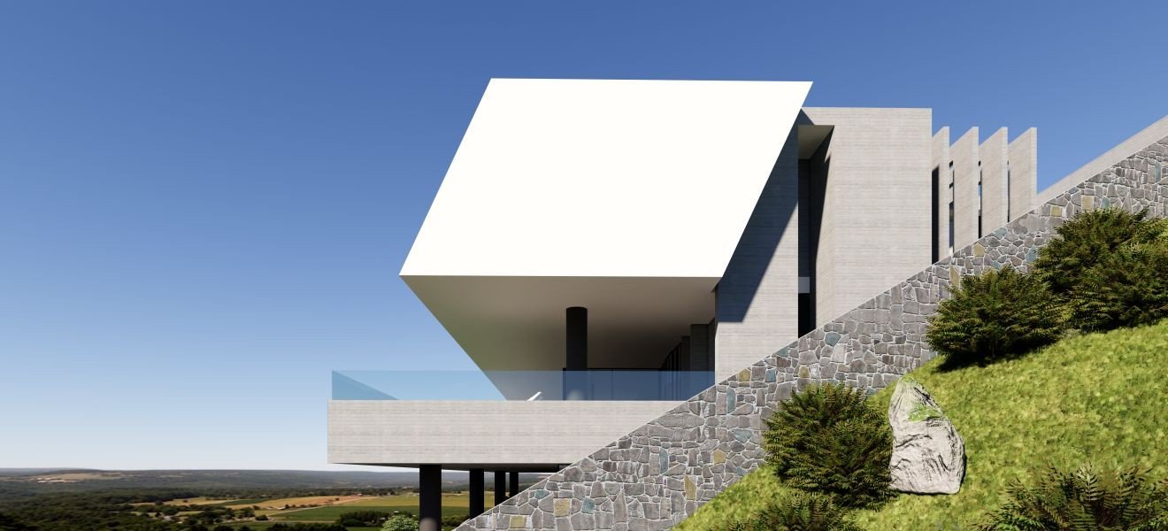 Villa mit Meer- &Bergblick in Limassol