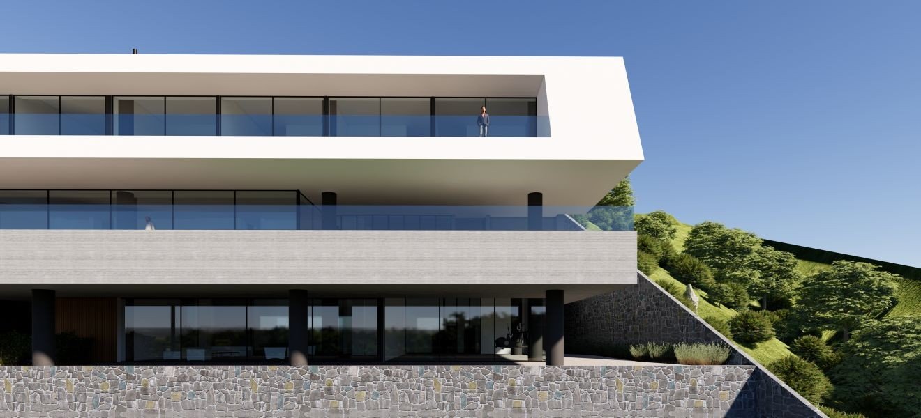 Villa mit Meer- &Bergblick in Limassol