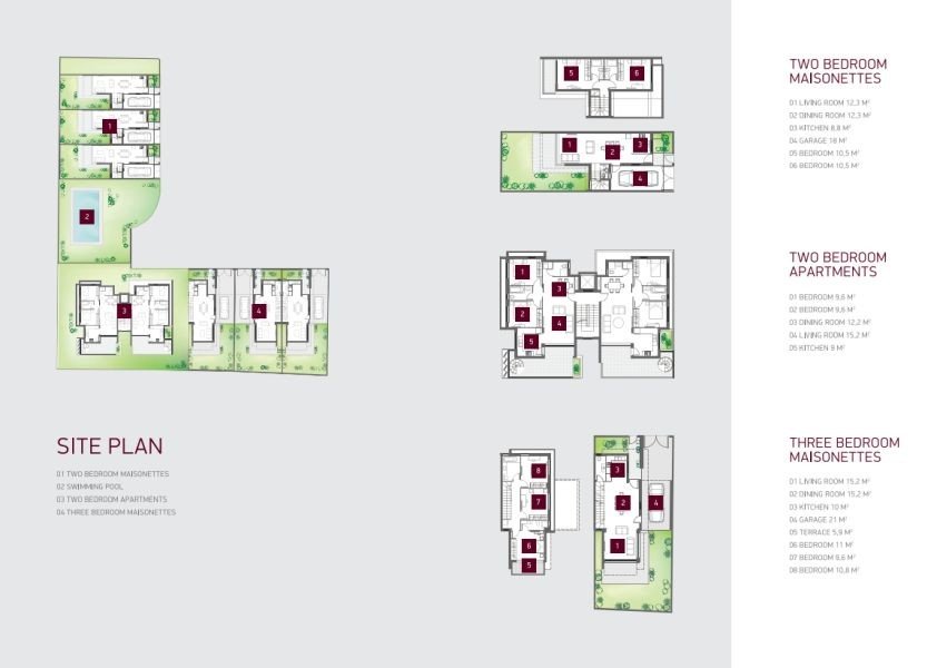 Maisonette 500m vom Meer in Limassol