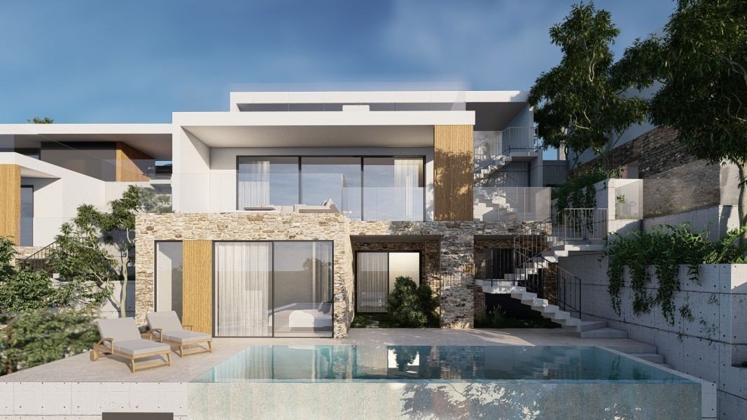 Moderne Villa mit Meerblick in Paphos