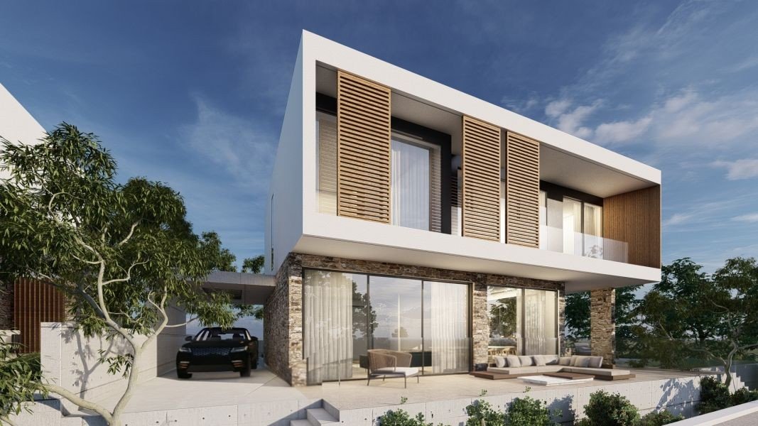 Moderne Villa mit Meerblick in Paphos