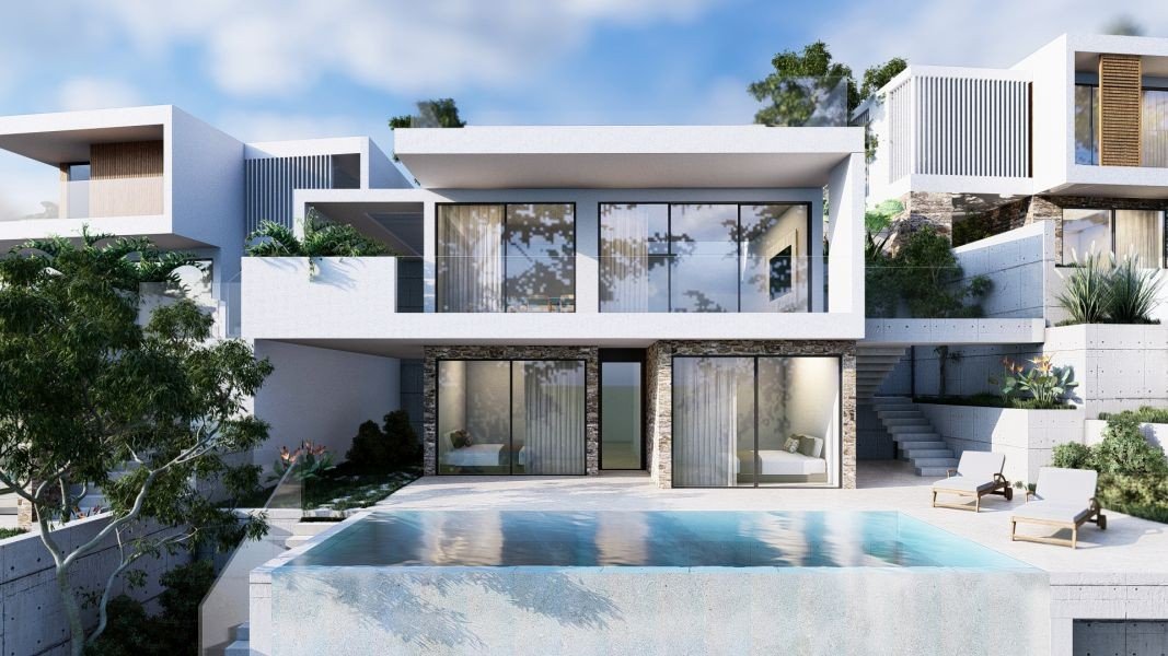 Moderne Villa mit Meerblick in Paphos