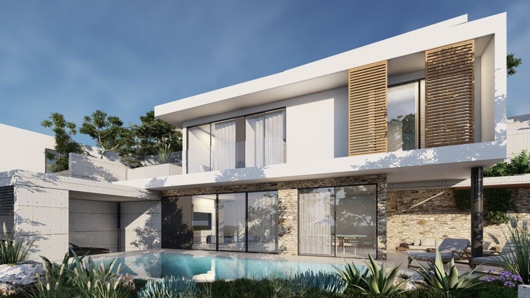 Moderne Villa mit Meerblick in Paphos