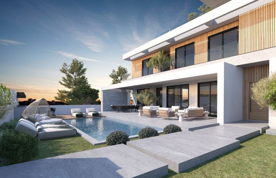 Villa mit Meerblick in Limassol