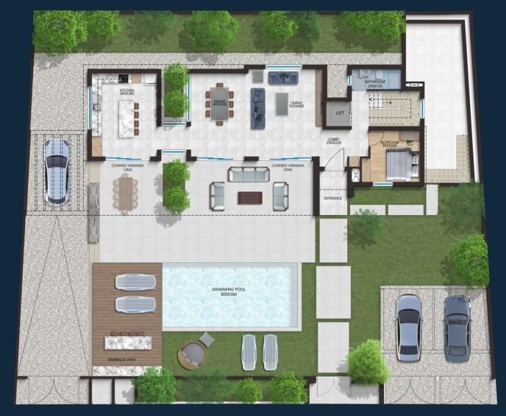 Villa mit Meerblick in Limassol