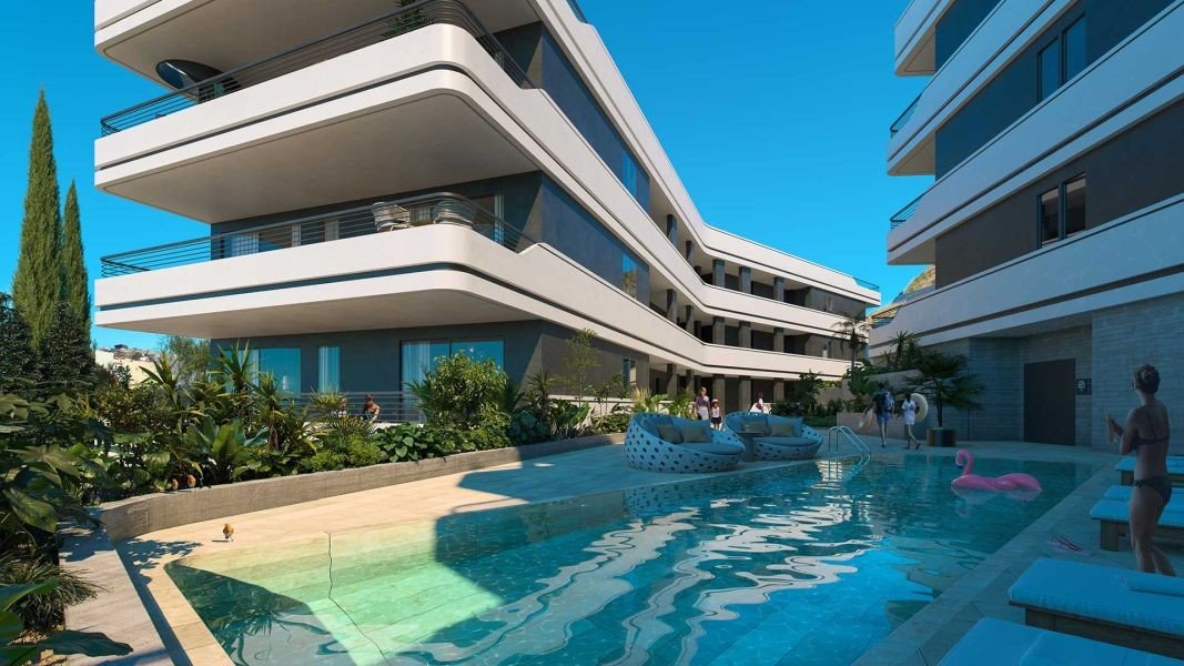 Apartment mit Meerblick in Limassol