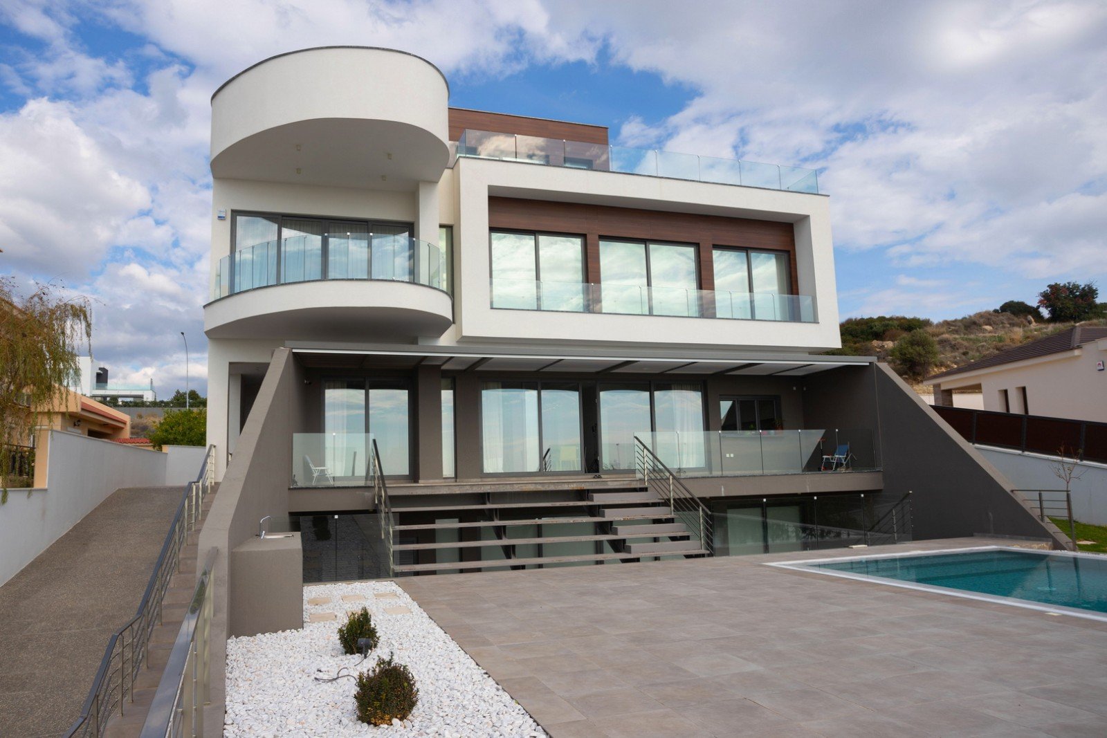 Moderne Villa mit Meerblick in Limassol