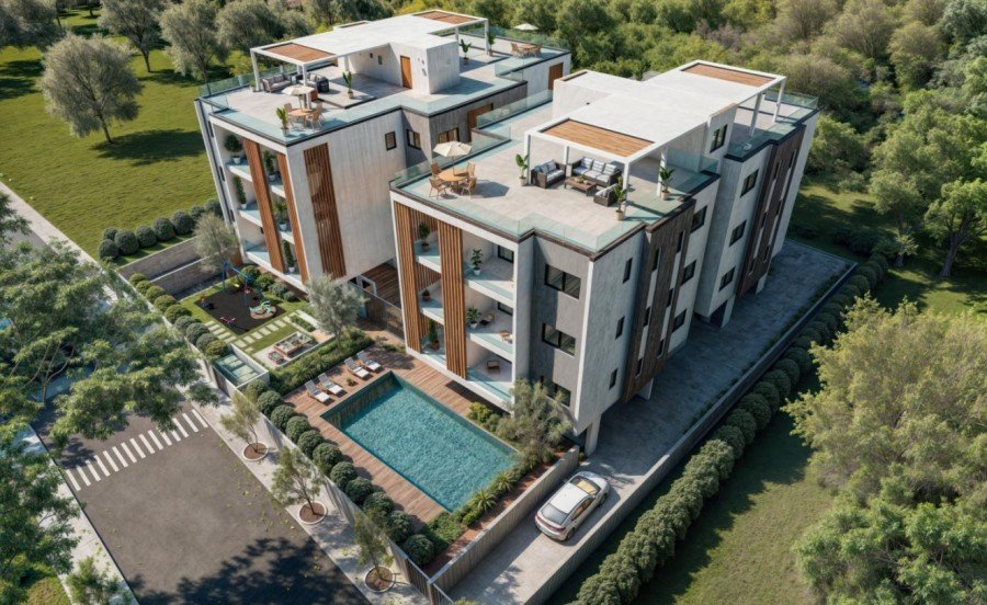 Apartment in modern complex in Paphos