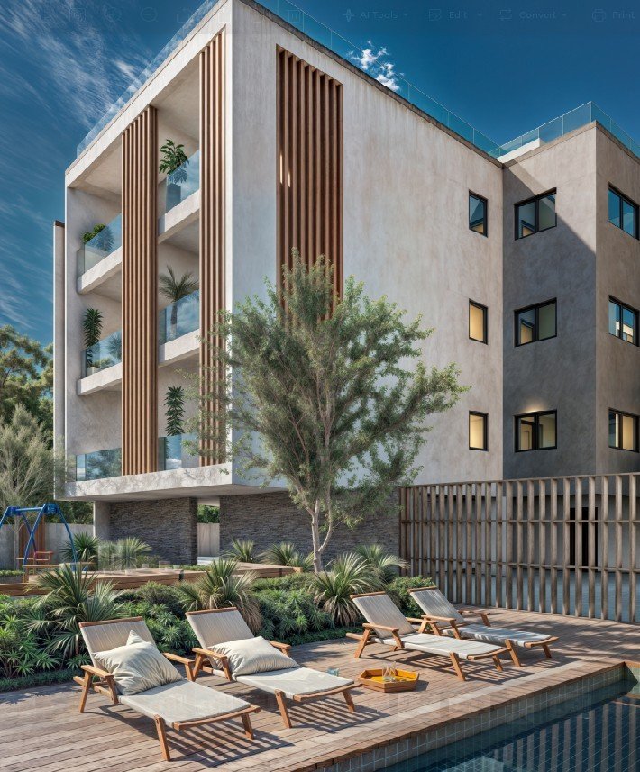 Apartment in modern complex in Paphos